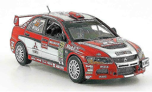 Mitsubishi Lancer Evolution IX 1/43 Vitesse Gr.N No. 59 PWRC Rally England 2007 modellini auto