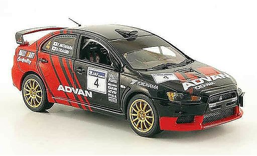 Mitsubishi Lancer Evolution IX 1/43 Vitesse No.4 Advan Rally Shinshiro 2008 modellini auto