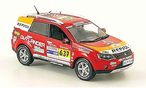 Mitsubishi Outlander Base 1/43 Vitesse No.637 Support Car Rally Dakar 2009 modellini auto