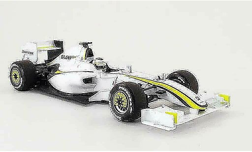 Mercedes F1 2009 1/18 Minichamps brawn gp bgp 001 no.23 r.barrico modellini auto