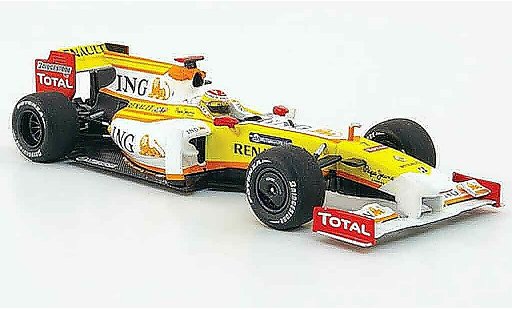 Renault F1 2009 1/43 Minichamps r 29 ing no.7 modellini auto