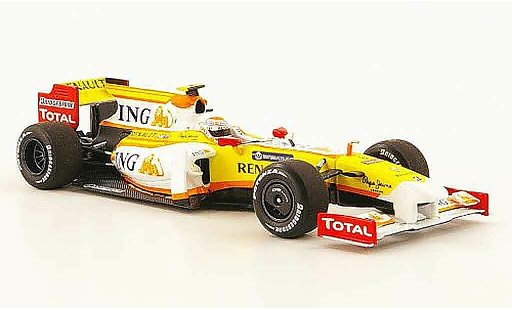 Renault F1 2009 1/43 Minichamps r 29 no.8 ing piquet modellini auto