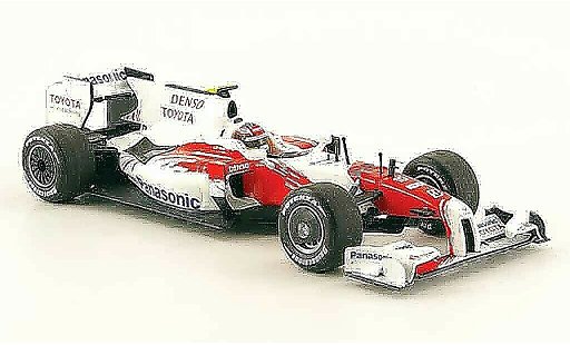 Toyota F1 TF109 1/43 Minichamps tf 109 no.10 panasonic t.glock gp australien 2009 modellini auto