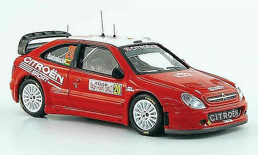 Citroen Xsara WRC 2008 1/43 IXO no.20 rautenbach senior rallye monte carlo modellini auto