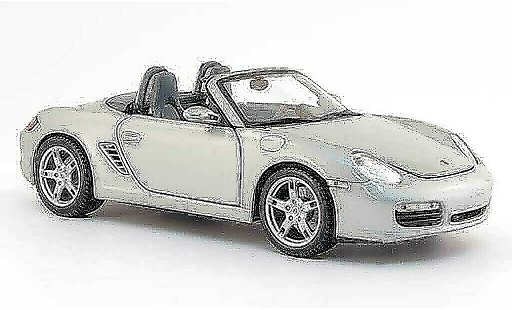 Porsche Boxster Base 1/18 Maisto grigio con licht e sound modellini auto