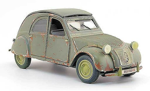 Citroen 2CV Berline 1/18 Maisto grigio rouille 1952 modellini auto