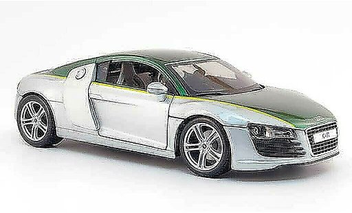 Audi R8 4.2 fsi 1/18 Maisto . grigio/verde need for speed modellini auto