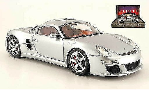 Porsche 911 RUF 1/18 Spark Porsche 911 ctr 3 grigio modellini auto