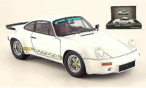 Porsche 911 RS 1/18 Spark carrera 3.0 bianco 1974 modellini auto