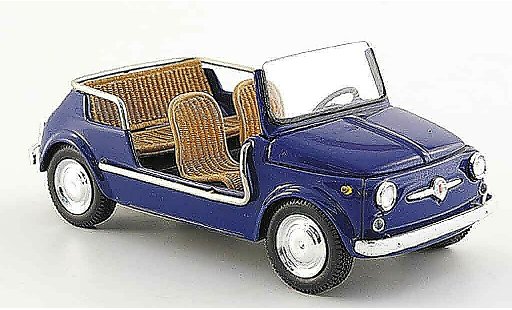 Fiat 500 Jolly 1/43 Spark blu modellini auto