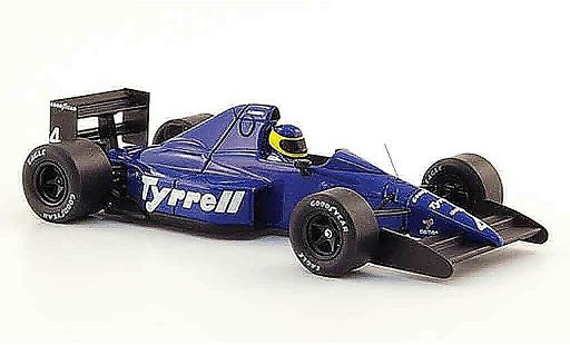 Tyrrell 018 Base 1/43 Spark No.4 M.Alboreto GP Mexico 1989 modellini auto