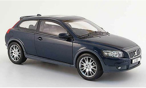 Volvo C30 Base 1/18 Powco bluverde 2006 modellini auto