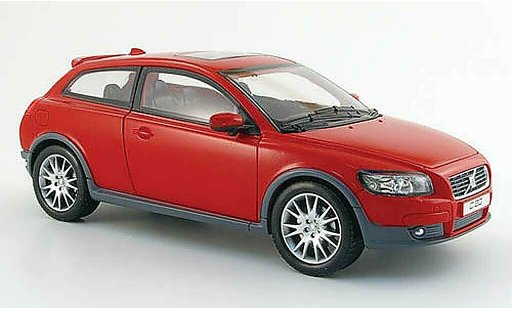 Volvo C30 Base 1/18 Powco rosso 2006 modellini auto