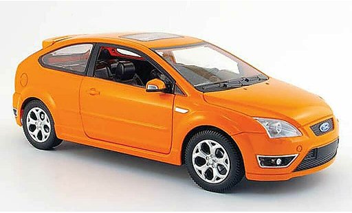 Ford Focus ST 1/18 Powco orange (einfache ausfuhrung) 2006 modellini auto