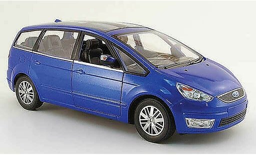 Ford Galaxy Berline 1/18 Powco blu 2007 modellini auto