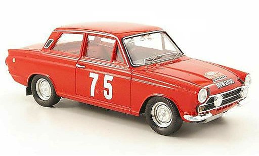 Ford Cortina Rally 1/43 Trofeu MKI No.75 Clark/Melia Monte Carlo 1966 modellini auto