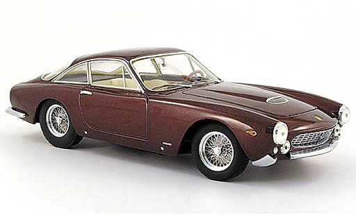Ferrari 250 GT 1/18 Hot Wheels berlinetta marrone steve mcqueen modellini auto