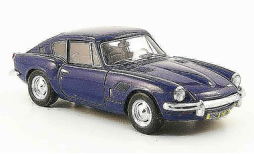 Triumph GT6 MkII 1/43 Spark blu 1968 modellini auto