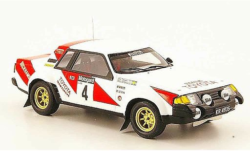 Toyota Celica Rally 1/43 Bizarre 2000 gt no.4 vincitore rallye neuseeland 1982 modellini auto