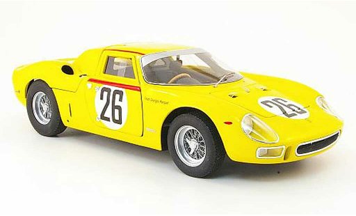 Ferrari 250 LM 1965 1/18 Hot Wheels no.26 dumay/gosselin 24h le mans modellini auto