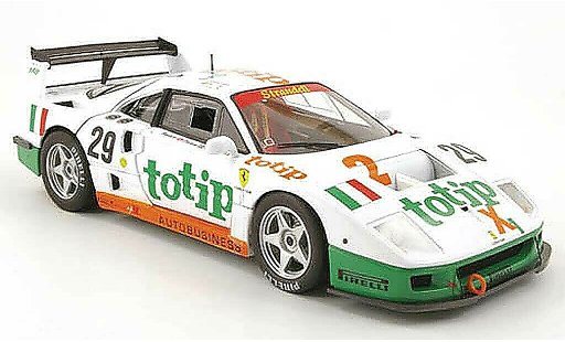 Ferrari F40 LM 1/18 Hot Wheels competizione no.29 totip 24h le mans 1994 modellini auto
