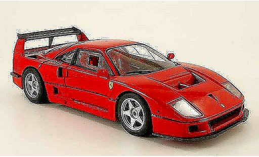 Ferrari F40 Test Car 1/18 Hot Wheels Elite competizione 1989 modellini auto