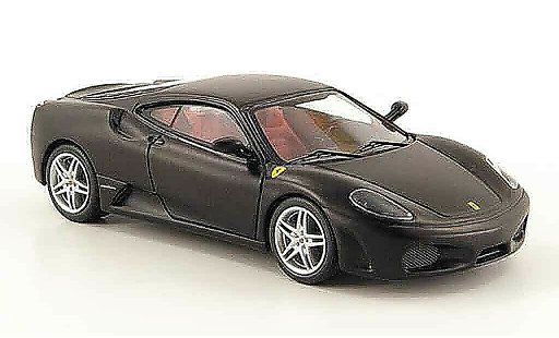 Ferrari F430 Coupe 1/43 Hot Wheels Elite opaco nero modellini auto