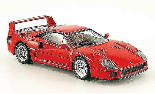 Ferrari F40 Coupe 1/43 Hot Wheels Elite rosso modellini auto