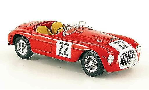 Ferrari 166 MM 1/43 Hot Wheels Elite barchetta no.22 24h le mans modellini auto