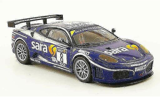 Ferrari F430 GTC 1/43 Hot Wheels Elite no.8 sara italienische meisterschaft 2007 modellini auto