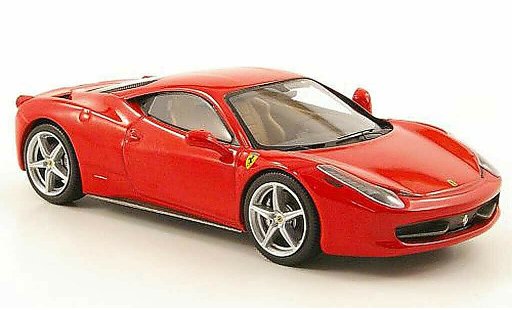 Ferrari 458 Italia 1/43 Hot Wheels Elite rosso (Elite) 2009 modellini auto