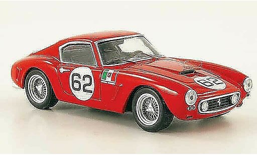 Ferrari 250 GT 1960 1/43 Hot Wheels Elite berlinetta swb no.62 coppa intereuropa modellini auto