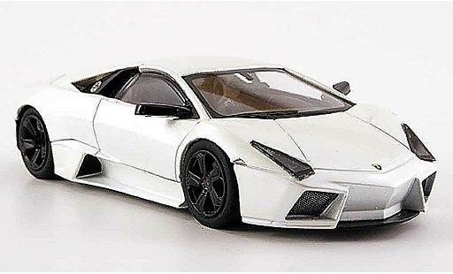 Lamborghini Murcielago Reventon 1/43 Hot Wheels Elite bianco modellini auto