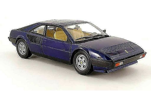 Ferrari Mondial Coupe 1/18 Hot Wheels 8 blu 1980 modellini auto