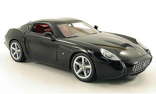 Ferrari 575 GTZ 1/18 Hot Wheels zagato nero modellini auto