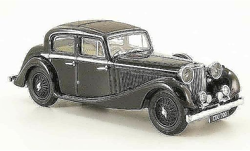 Jaguar SS Base 1/43 Oxford 2.5 saloon nero modellini auto