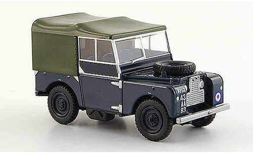 Land Rover 80 Base 1/43 Oxford RAF blu oliv modellini auto