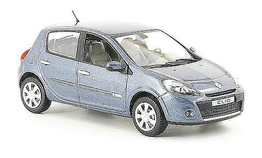 Renault Clio Base 1/43 Norev grigio 5 turig 2009 modellini auto