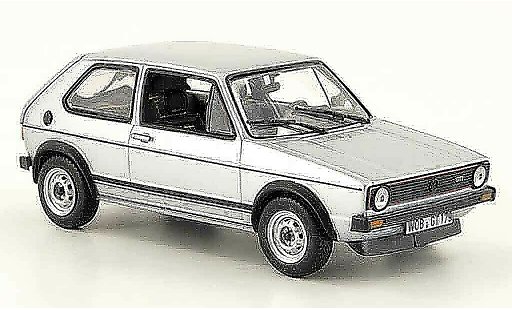 Volkswagen Golf GTI 1/43 Norev grigio metallisee 1976 modellini auto