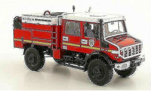 Mercedes Unimog Base 1/43 Norev U 5000 DoKa Vigili del fuoco Vigili del fuoco (F) 2005 modellini auto