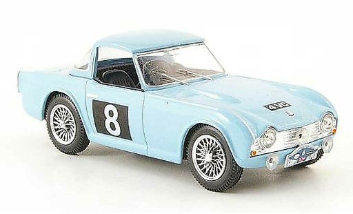 Triumph TR4 1962 1/43 Vanguards No.8 M.Sutcliffe / R.Fidler Alpenrally modellini auto