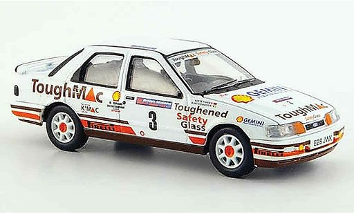Ford Sierra Cosworth RS 1/43 Vanguards 4 x 4 No.3 Tough Mac 1991 modellini auto
