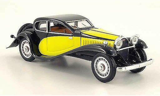 Bugatti 50 coupe 1/43 Rio giallo/nero 1933 modellini auto