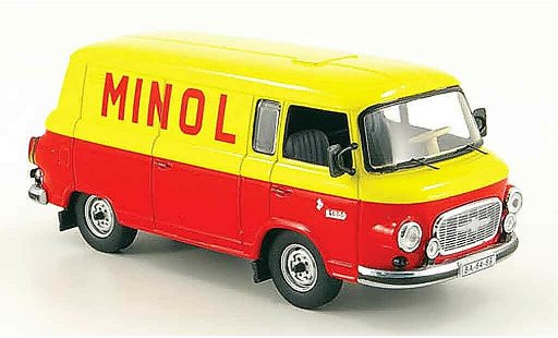 Barkas B 1000 fourgon 1/43 IST Models Furgone Minol 1960 modellini auto