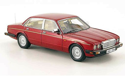 Jaguar XJ 40 1/43 Neo sovereign rosso 1990 modellini auto