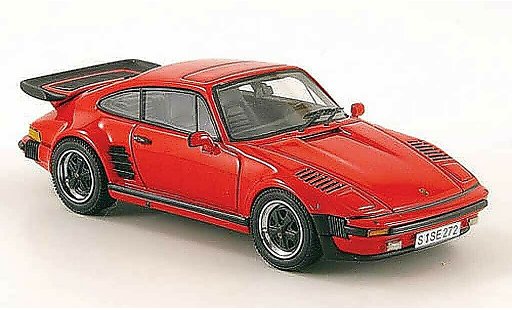 Porsche 911 Turbo 1/43 Neo SE Flatnose rosso 1987 modellini auto