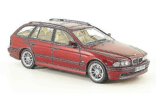 Bmw 520 touring 1/43 Neo i (E39) rosso 2002 modellini auto