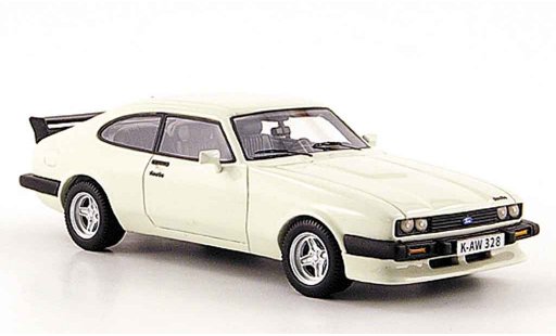 Ford Capri 2.8 Turbo 1/43 Neo MK III bianco 1981 modellini auto