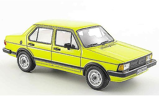 Volkswagen Jetta I 1/43 Neo giallo 4 portes 1980 modellini auto