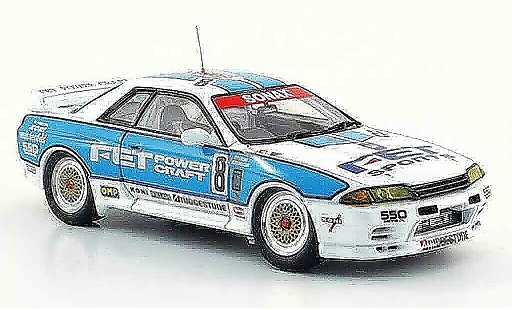 Nissan Skyline R32 1/43 Ebbro GT R No.8 FET Gruppe A 1993 modellini auto
